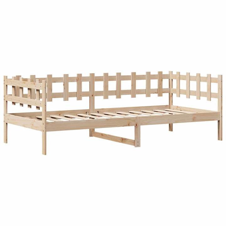 daybed med skuffer 90x190 cm massivt fyrretræ