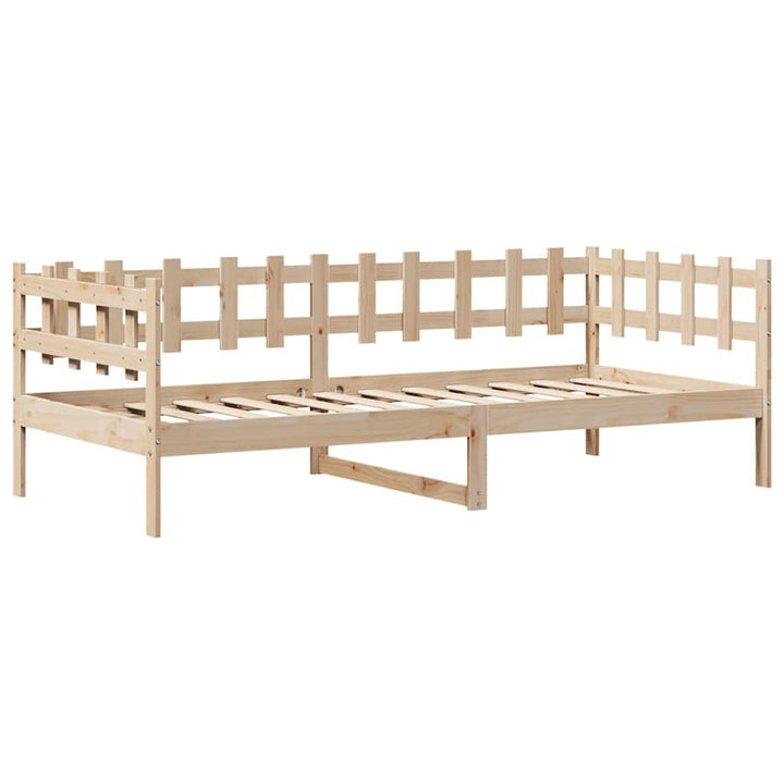 daybed med skuffer 90x190 cm massivt fyrretræ