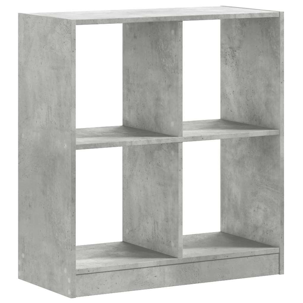 skab 68,5x32x75 cm konstrueret træ betongrå