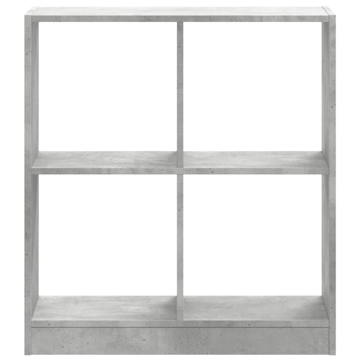 skab 68,5x32x75 cm konstrueret træ betongrå