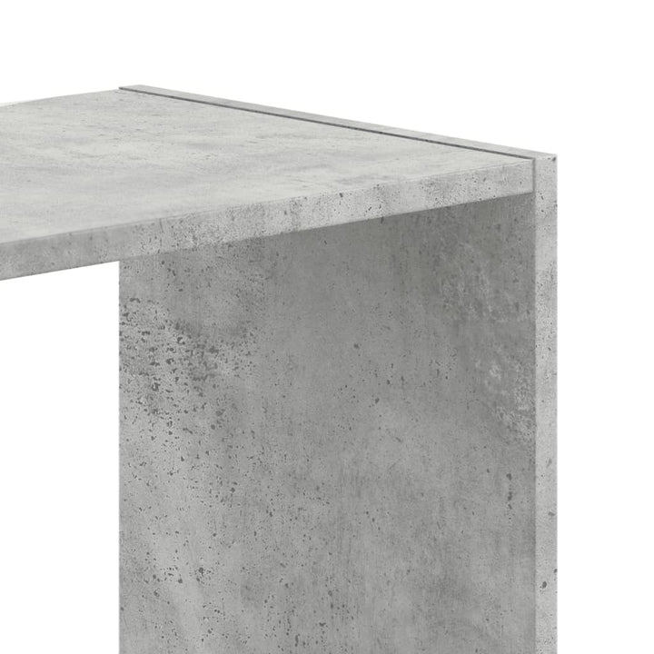 skab 68,5x32x75 cm konstrueret træ betongrå