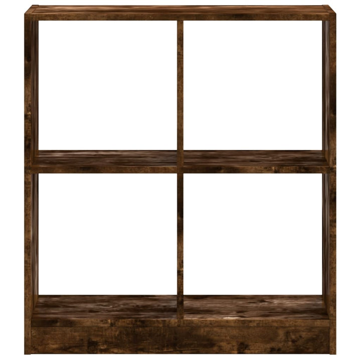 skab 68,5x32x75 cm konstrueret træ røget egetræ