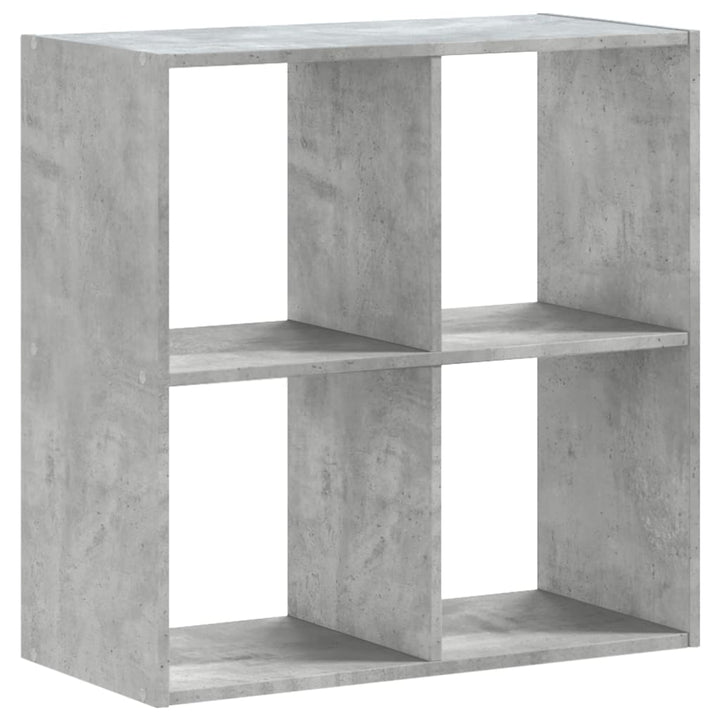 skab 68,5x32x68,5 cm konstrueret træ betongrå