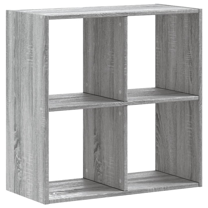 skab 68,5x32x68,5 cm konstrueret træ grå sonoma-eg