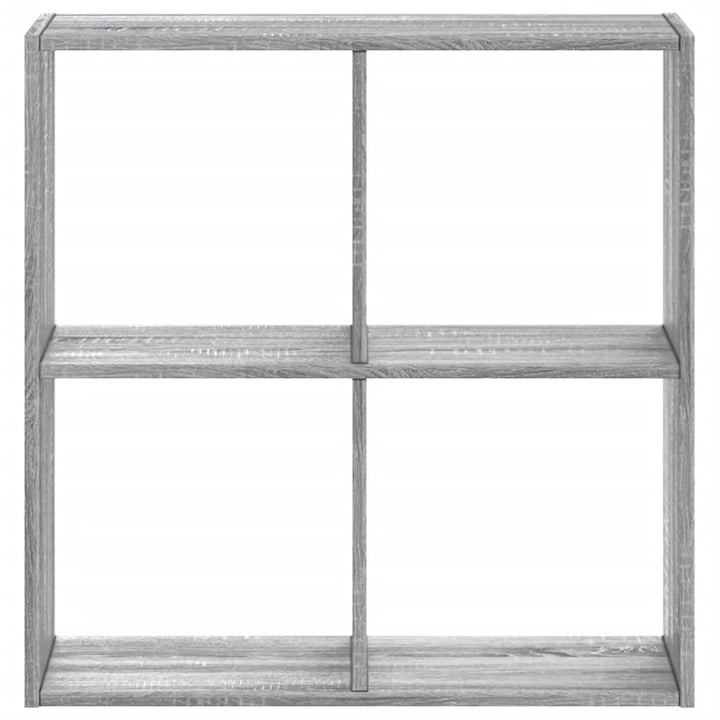 skab 68,5x32x68,5 cm konstrueret træ grå sonoma-eg