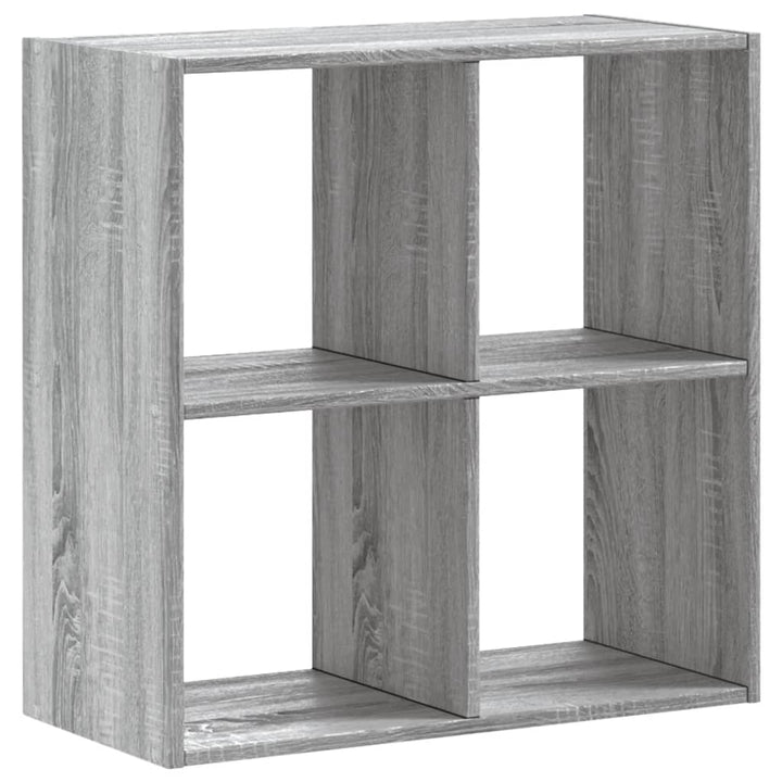 skab 68,5x32x68,5 cm konstrueret træ grå sonoma-eg