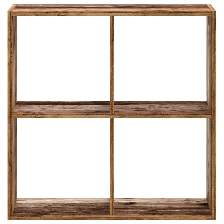 skab 68,5x32x68,5 cm konstrueret træ antikt træ