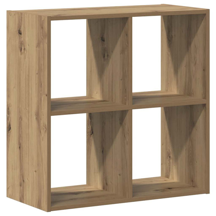 skab 68,5x32x68,5 cm konstrueret træ egetræsfarve