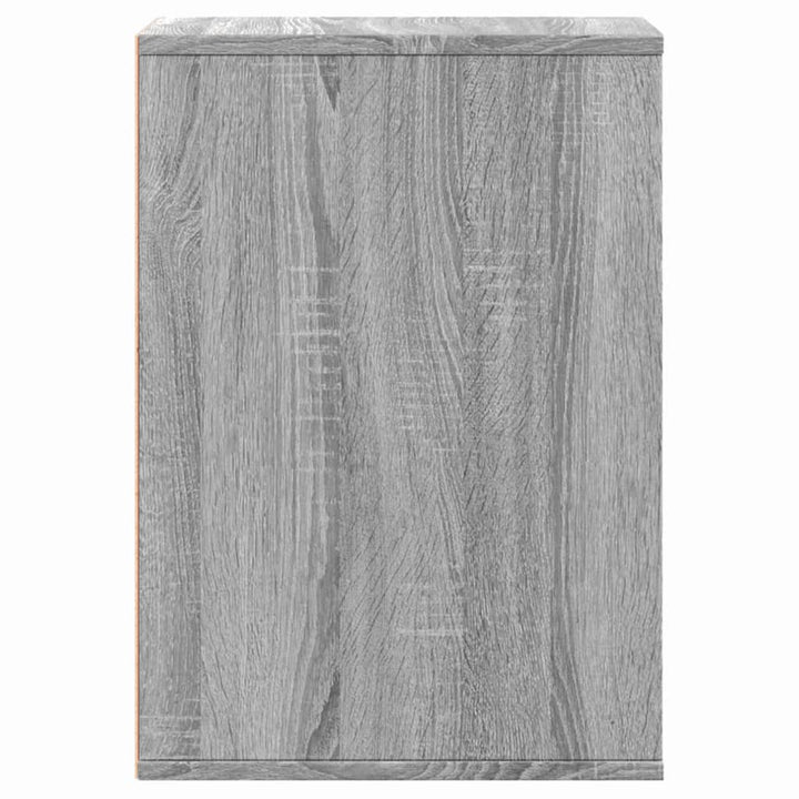 kommode til hjørne 40x41x58 cm konstrueret træ grå sonoma-eg