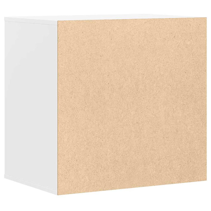 kommode til hjørne 60x41x58 cm konstrueret træ hvid