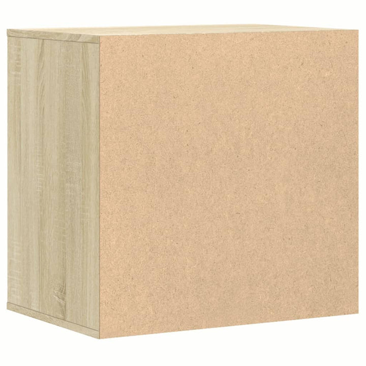 kommode til hjørne 60x41x58 cm konstrueret træ sonoma-eg