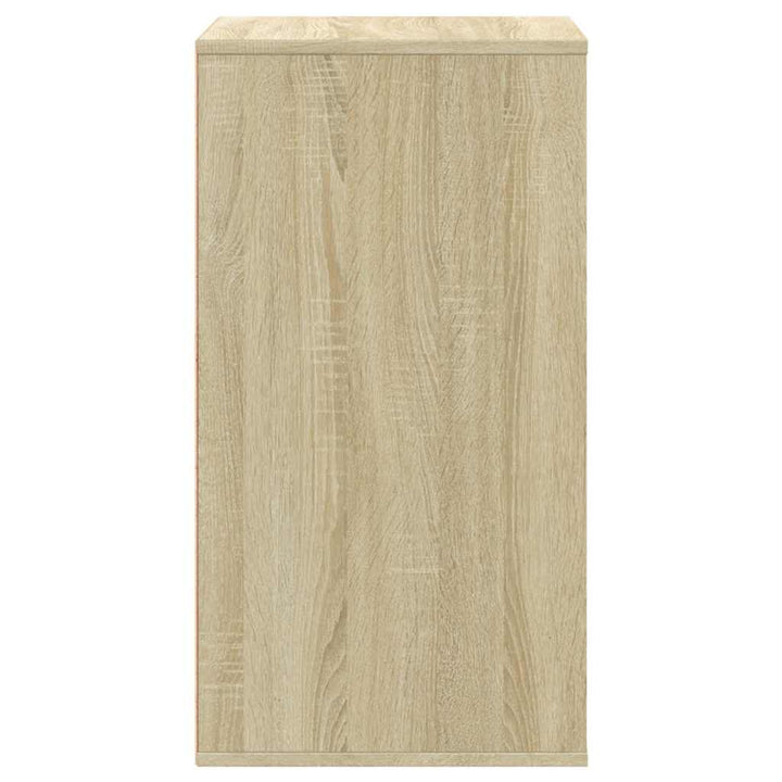kommode til hjørne 60x41x76 cm konstrueret træ sonoma-eg