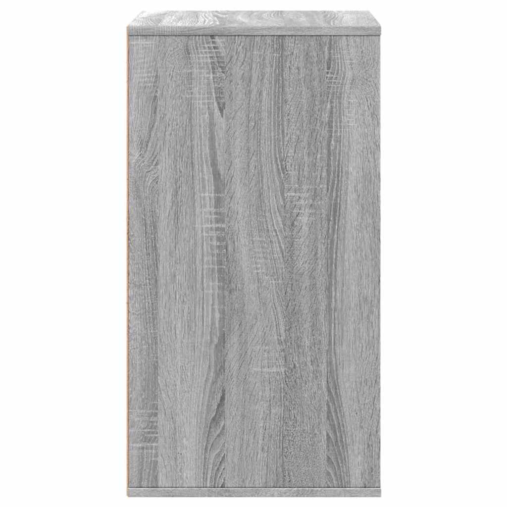 kommode til hjørne 60x41x76 cm konstrueret træ grå sonoma-eg