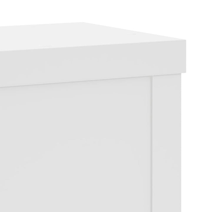 Planteholder 2 stk. Hvid 15 x 15 x 20 cm Konstrueret træ