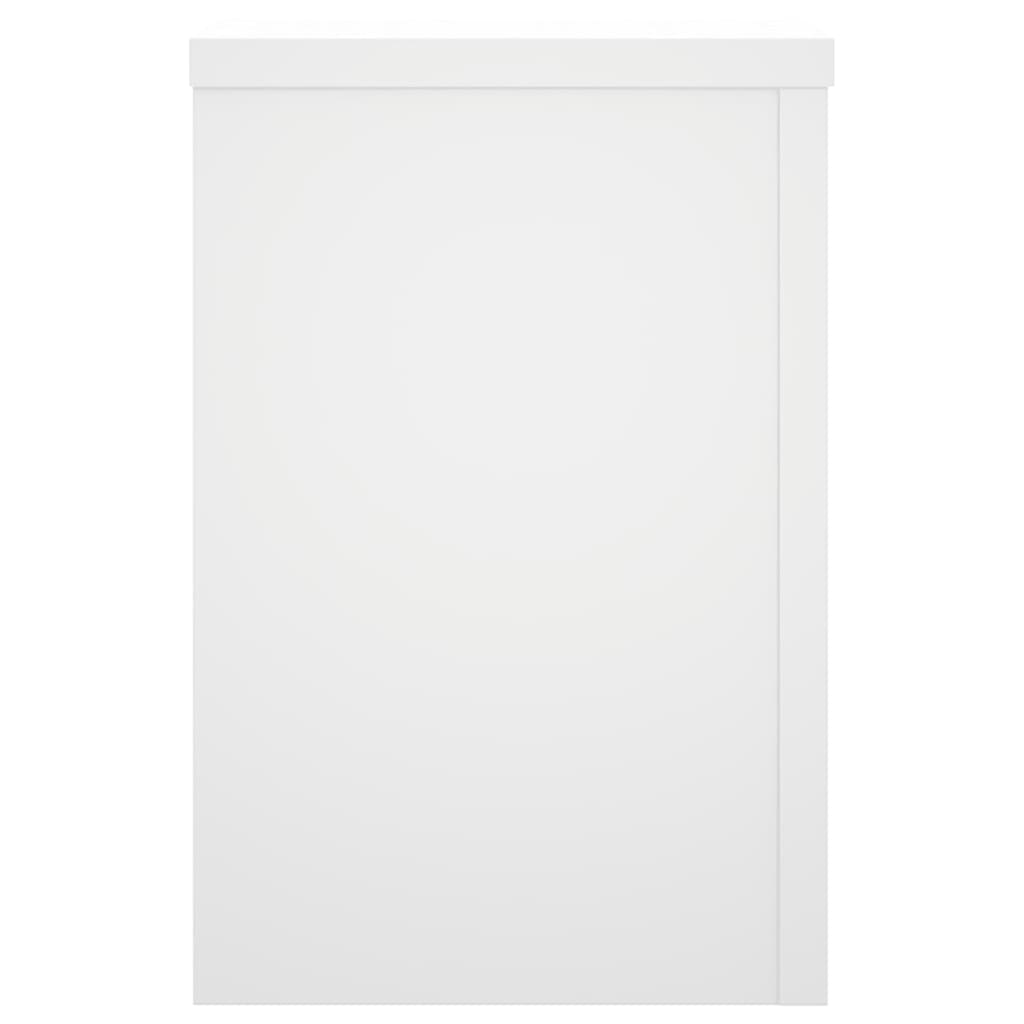 Planteholder 2 stk. Hvid 20 x 20 x 30 cm Konstrueret træ