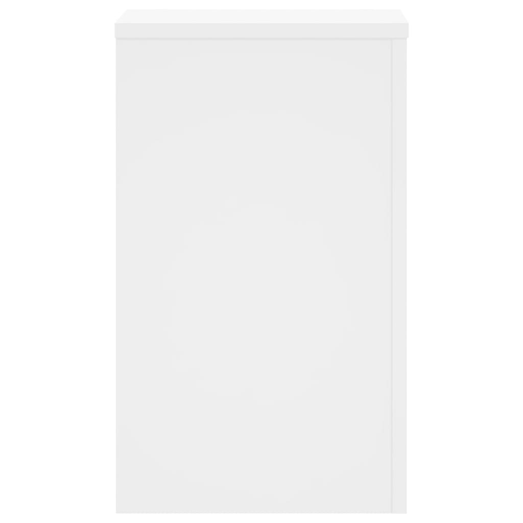 plantestativer 2 stk. 30x30x50 cm konstrueret træ hvid