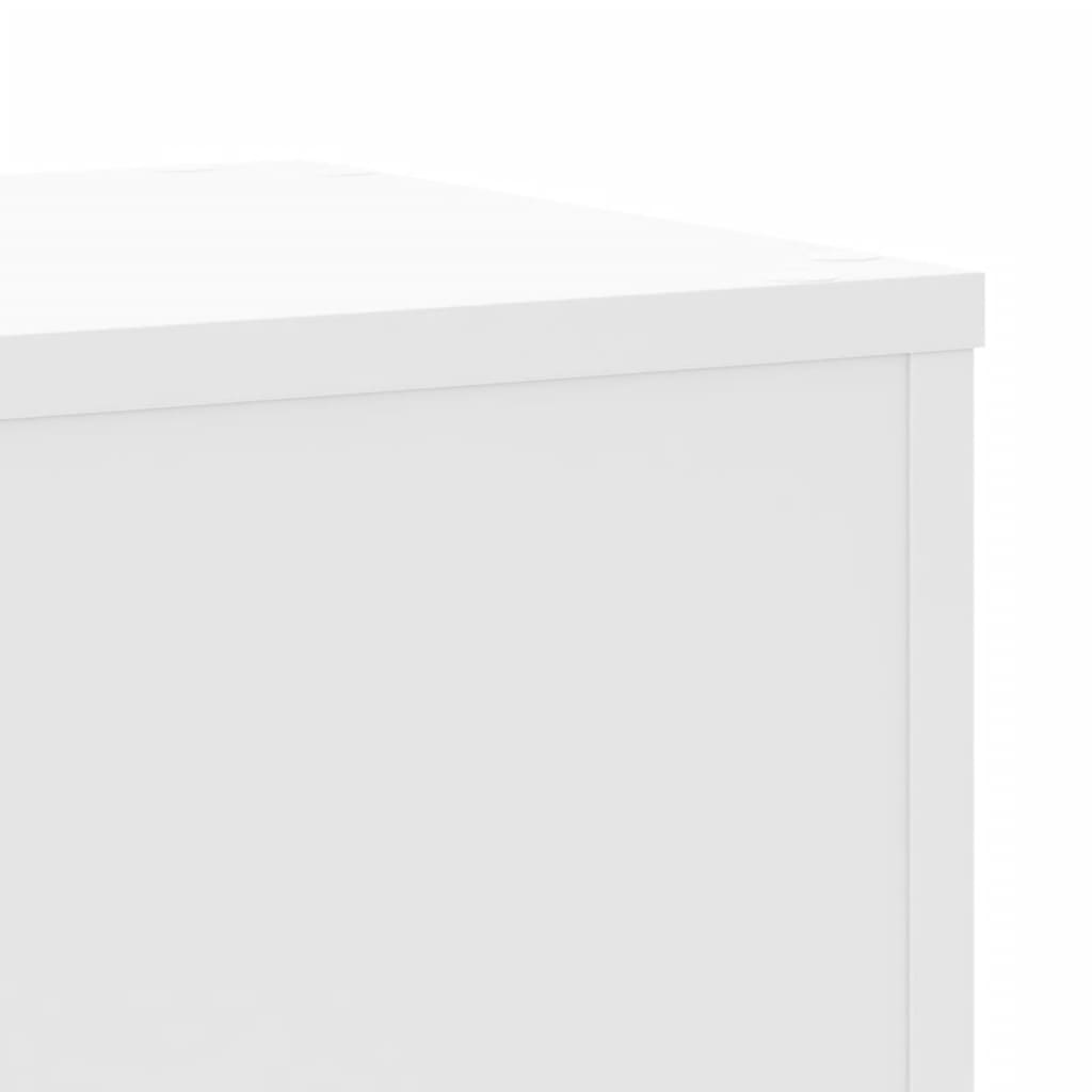 plantestativer 2 stk. 30x30x50 cm konstrueret træ hvid
