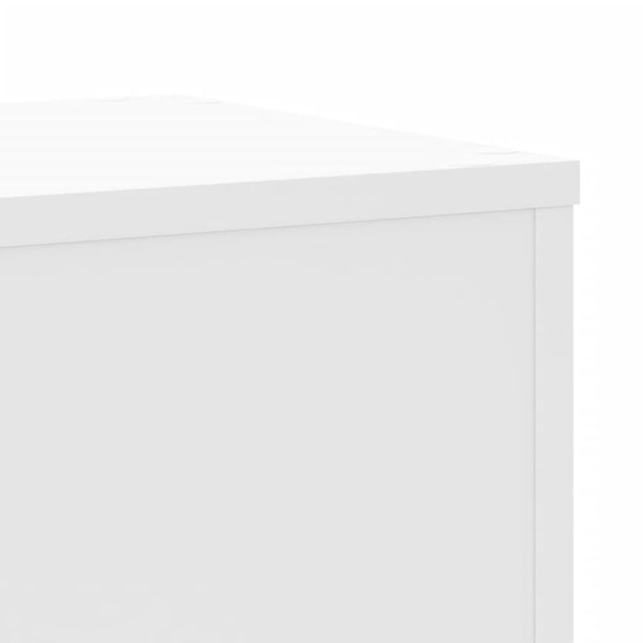 plantestativer 2 stk. 30x30x50 cm konstrueret træ hvid