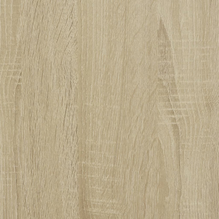 plantestativer 2 stk. 17x17x60 cm konstrueret træ sonoma-eg