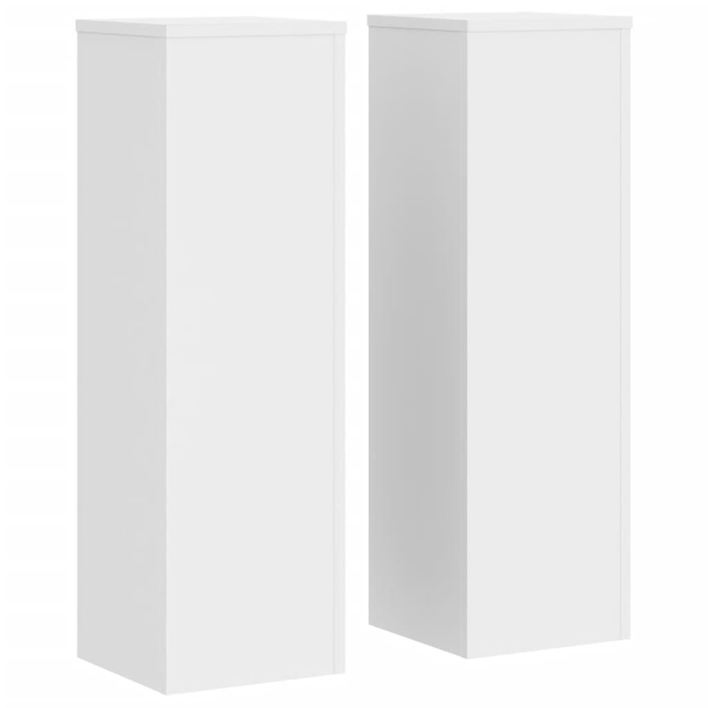 plantestativer 2 stk. 25x25x80 cm konstrueret træ hid