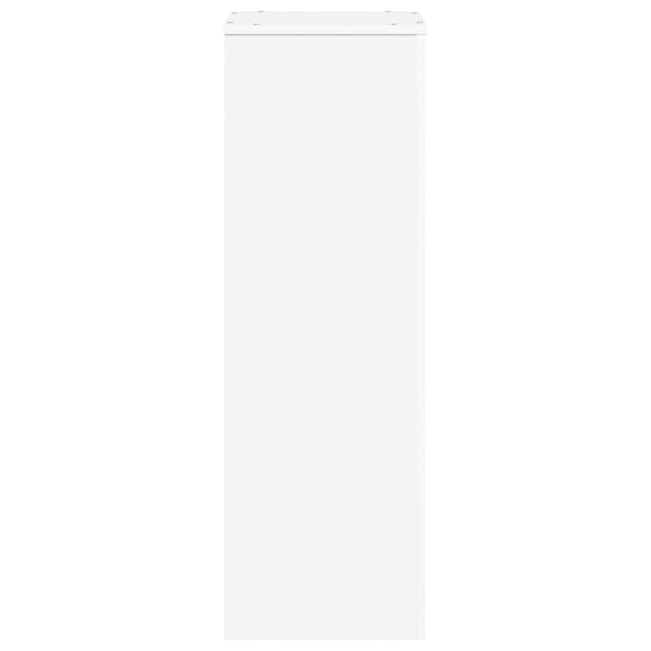 plantestativ 33x33x100 cm konstrueret træ hvid