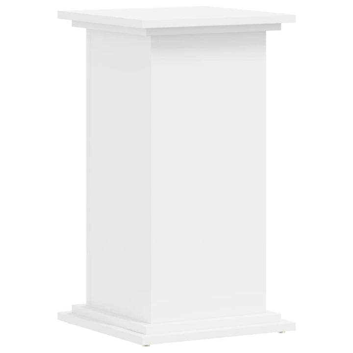 plantestativ 33x33x60 cm konstrueret træ hvid