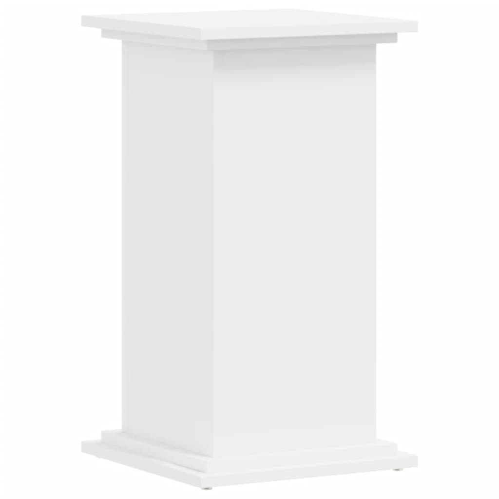 plantestativ 33x33x60 cm konstrueret træ hvid
