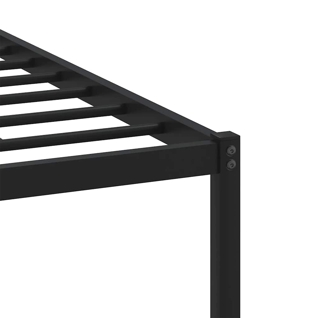 sengeramme uden madras 100x190 cm metal sonoma-eg