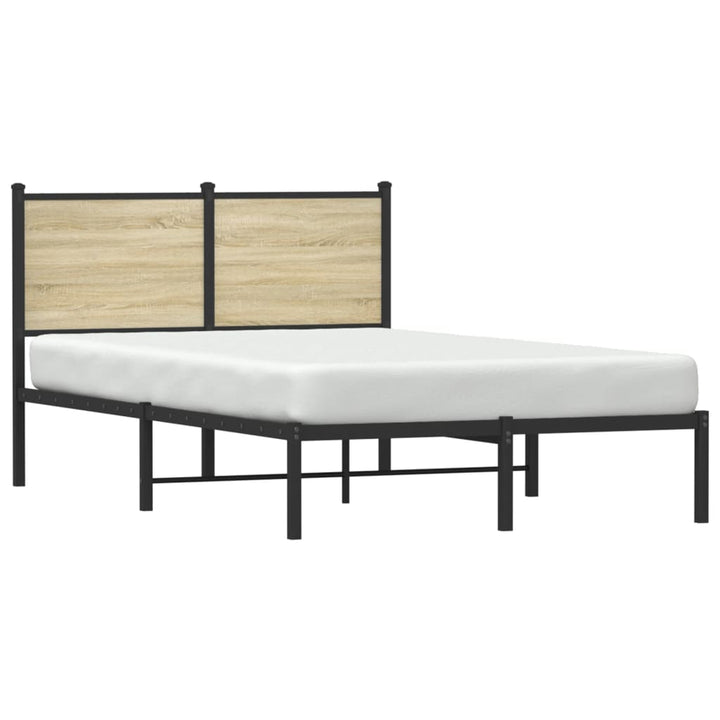 sengeramme uden madras 120x200 cm metal sonoma-eg