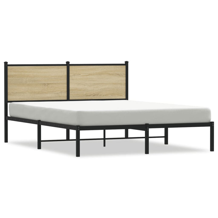 sengeramme uden madras 137x190 cm sonoma-eg
