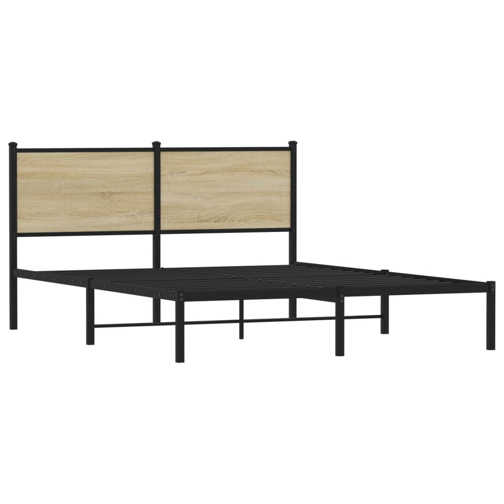 sengeramme uden madras 137x190 cm sonoma-eg