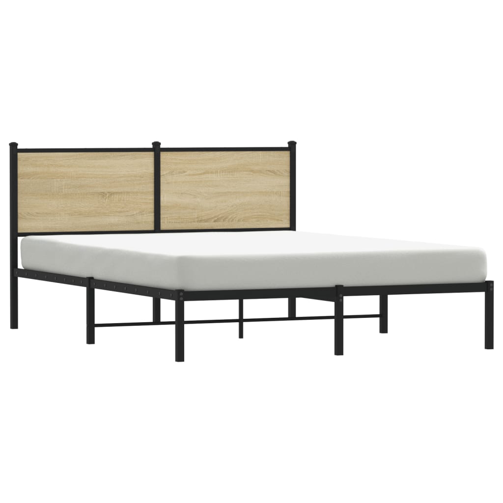 sengeramme uden madras 137x190 cm sonoma-eg