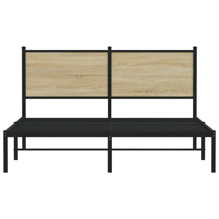 sengeramme uden madras 137x190 cm sonoma-eg
