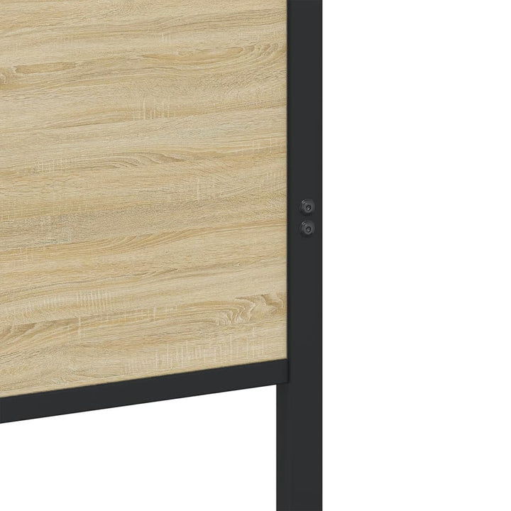 sengeramme uden madras 75x190 cm metal sonoma-eg