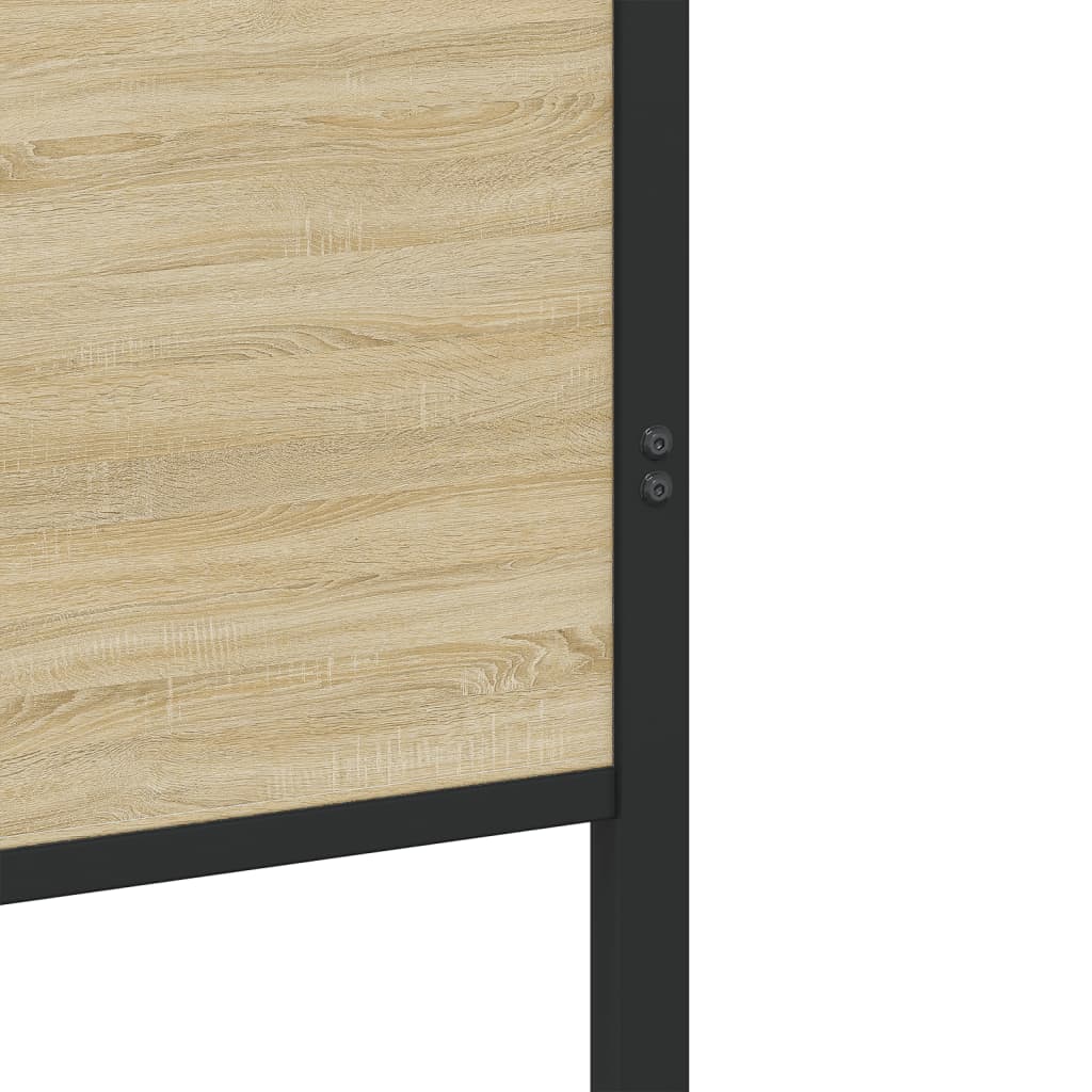 sengeramme uden madras 80x200 cm metal sonoma-eg