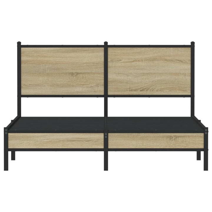 sengeramme uden madras 137x190 cm sonoma-eg