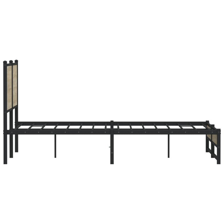 sengeramme uden madras 137x190 cm sonoma-eg