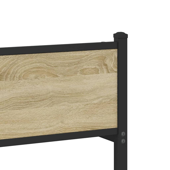 sengeramme uden madras 75x190 cm metal sonoma-eg