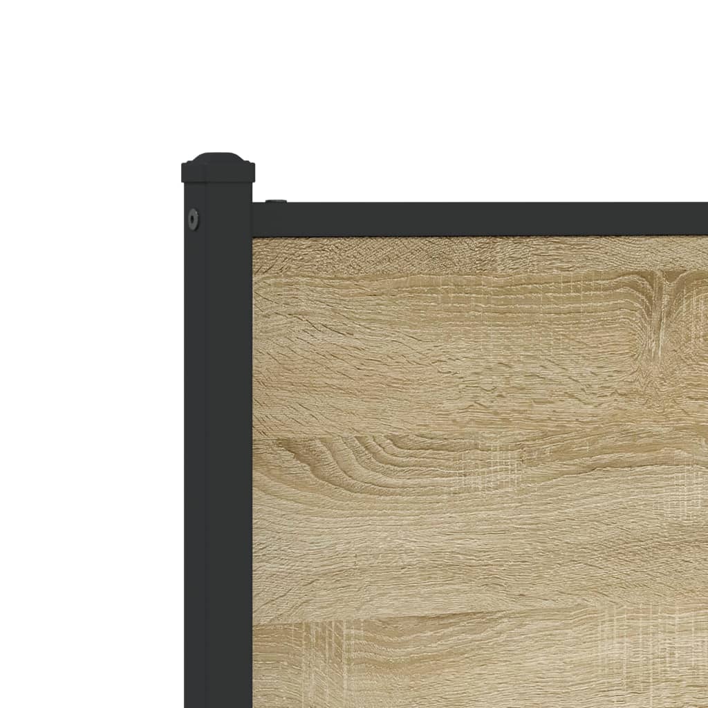 sengeramme uden madras 100x200 cm metal sonoma-eg