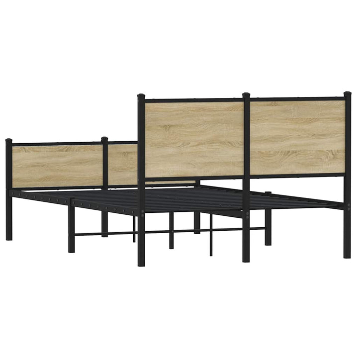 sengeramme uden madras 137x190 cm sonoma-eg
