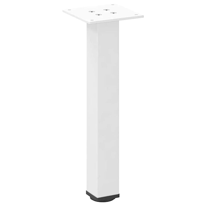 sofabordsben 4 stk. hvid 30-32 cm stål