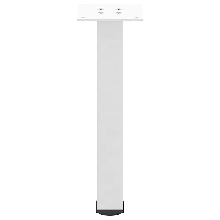 sofabordsben 4 stk. hvid 30-32 cm stål
