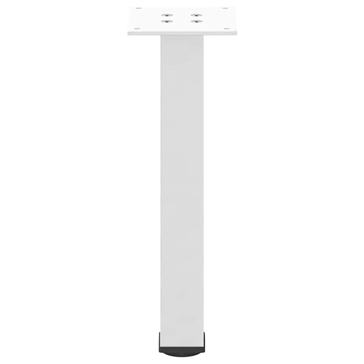 sofabordsben 4 stk. hvid 30-32 cm stål