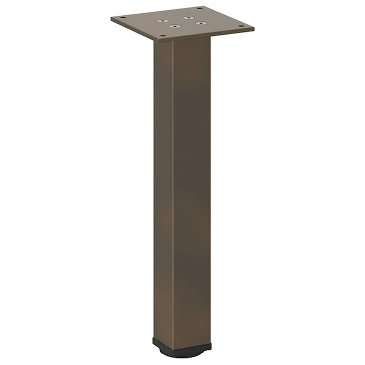 sofabordsben 4 stk. naturstål 30-32 cm stål