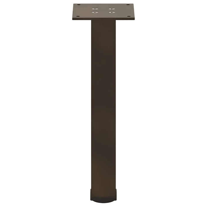 sofabordsben 4 stk. naturstål 30-32 cm stål