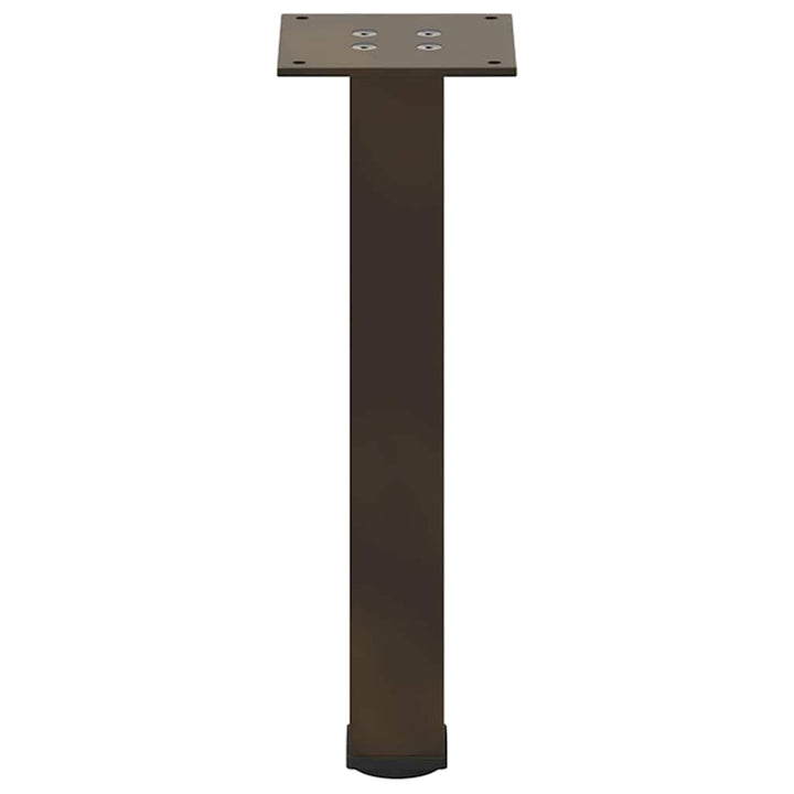 sofabordsben 4 stk. naturstål 30-32 cm stål
