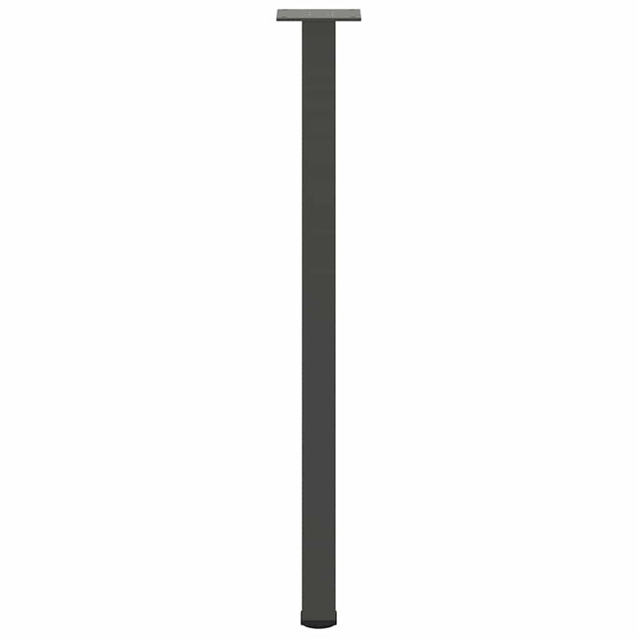konsolbordben 4 stk. antracit 72-74 cm stål