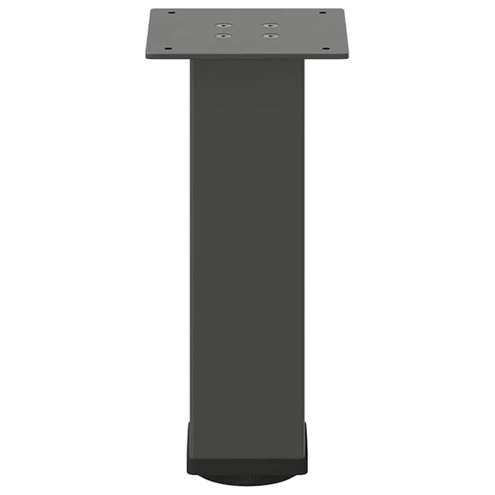 sofabordsben 4 stk. antracit 42-44 cm stål
