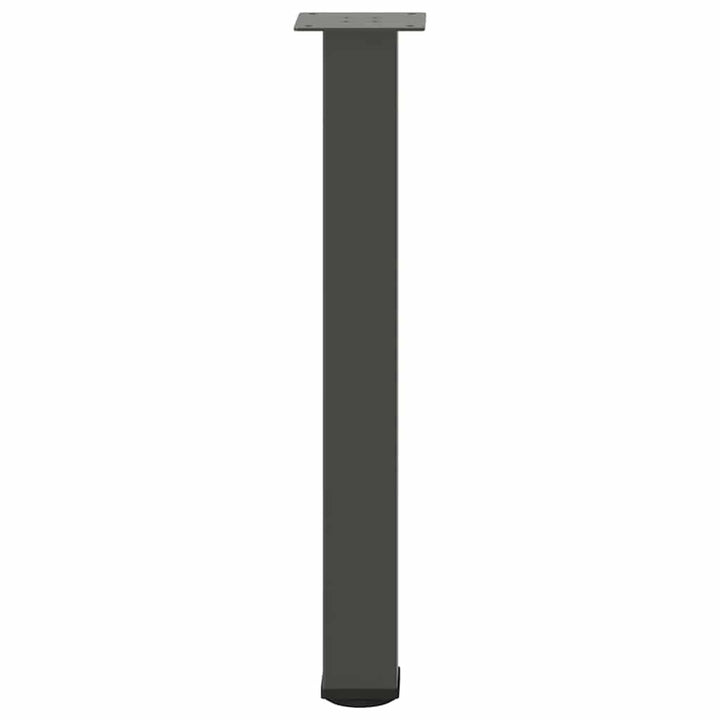 konsolbordben 4 stk. antracit 72-74 cm stål