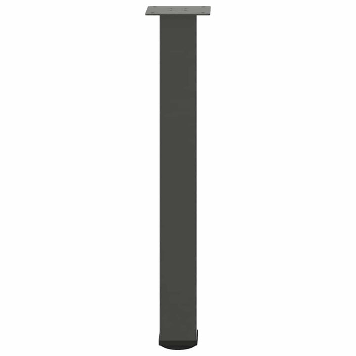 konsolbordben 4 stk. antracit 72-74 cm stål